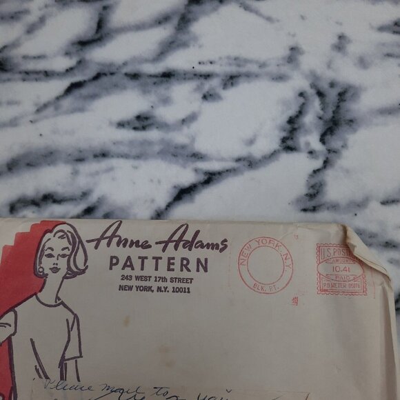 Mail Order Vintage 1960's Pattern #4848 Women's Cape Size 8 Bust 31.5 Waist 24 - Picture 7 of 9